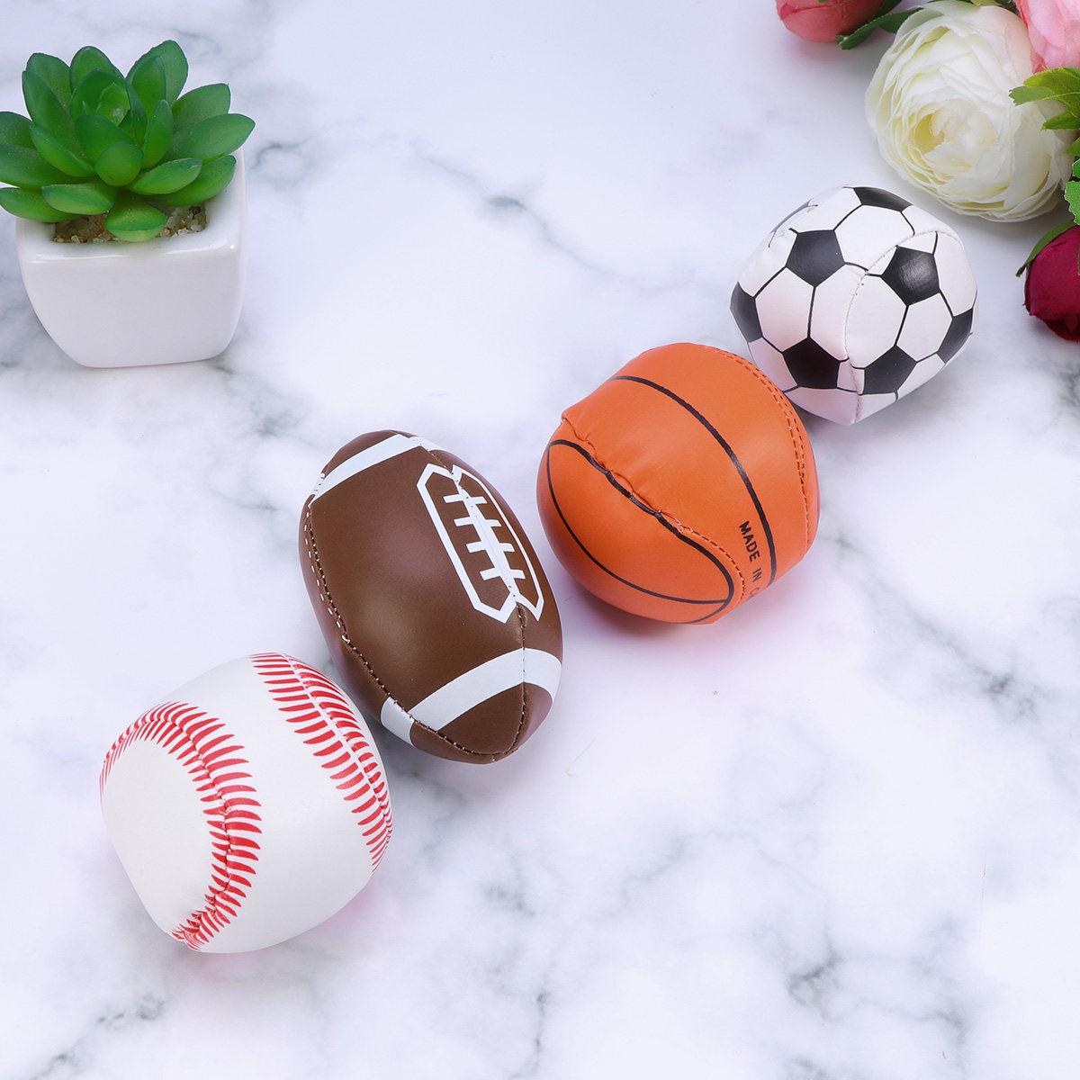 4Pcs Balls PVC Set Soccer Foot - đánh giá và giá Rugby Training Ball