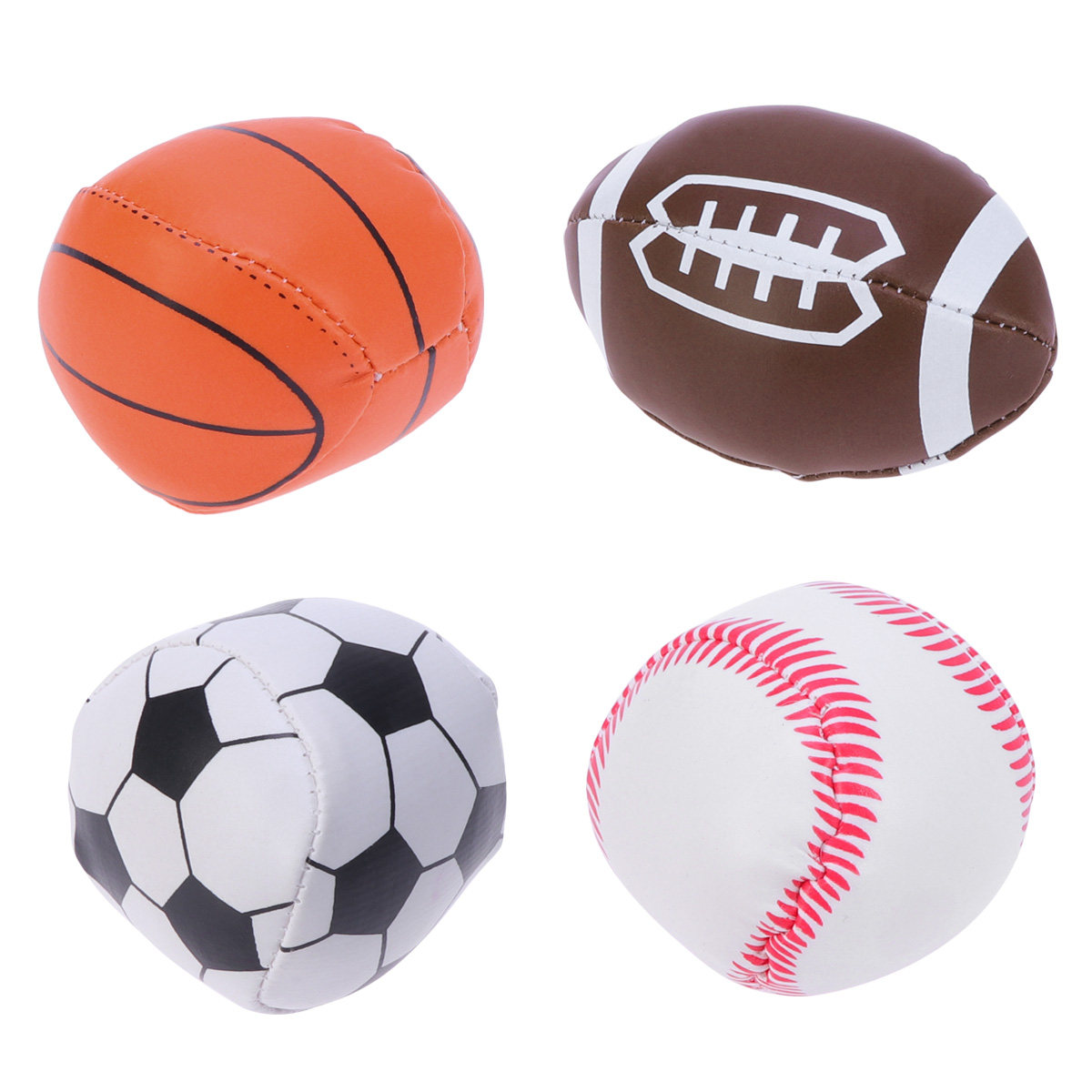 4Pcs Balls PVC Set Soccer Foot - đánh giá và giá Rugby Training Ball