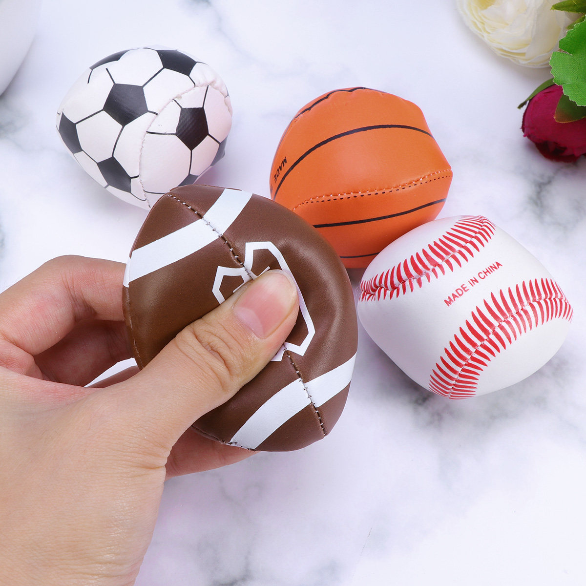 4Pcs Balls PVC Set Soccer Foot - đánh giá và giá Rugby Training Ball
