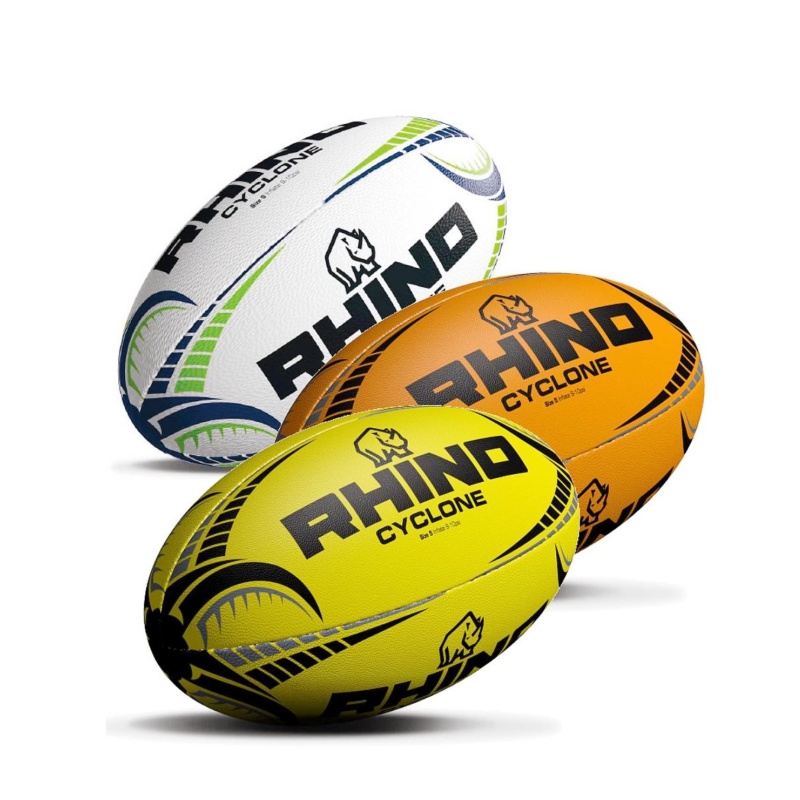 Rugby Ball Rhino Cyclone XV fo - đánh giá và giá Rugby Training Ball