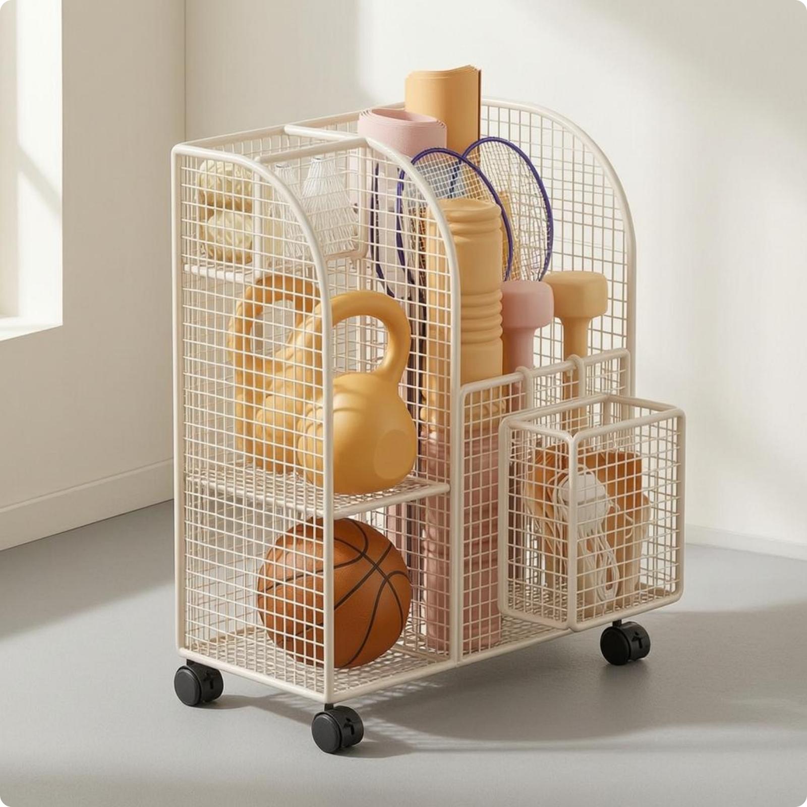 Multi Section Metal Wire Stora - đánh giá và giá Sports Equipment For Home