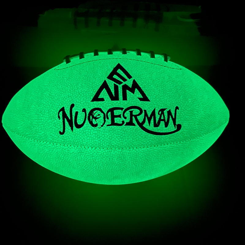 PU Night Light Rugby American  - đánh giá và giá Rugby Training Ball