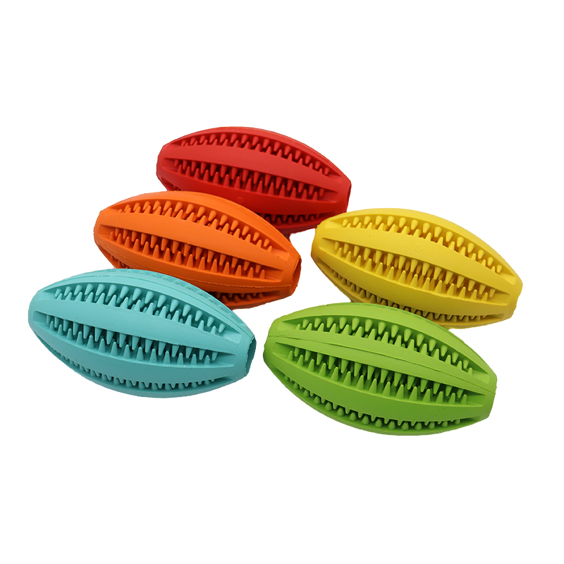Dog Rubber Leakage Ball Dogs M - đánh giá và giá Rugby Training Ball