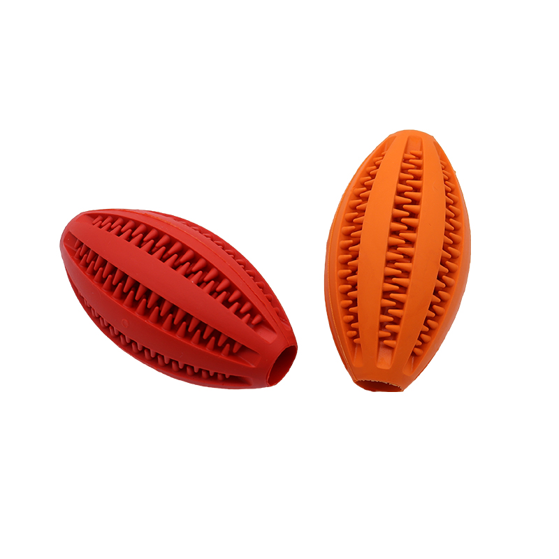 Dog Rubber Leakage Ball Dogs M - đánh giá và giá Rugby Training Ball