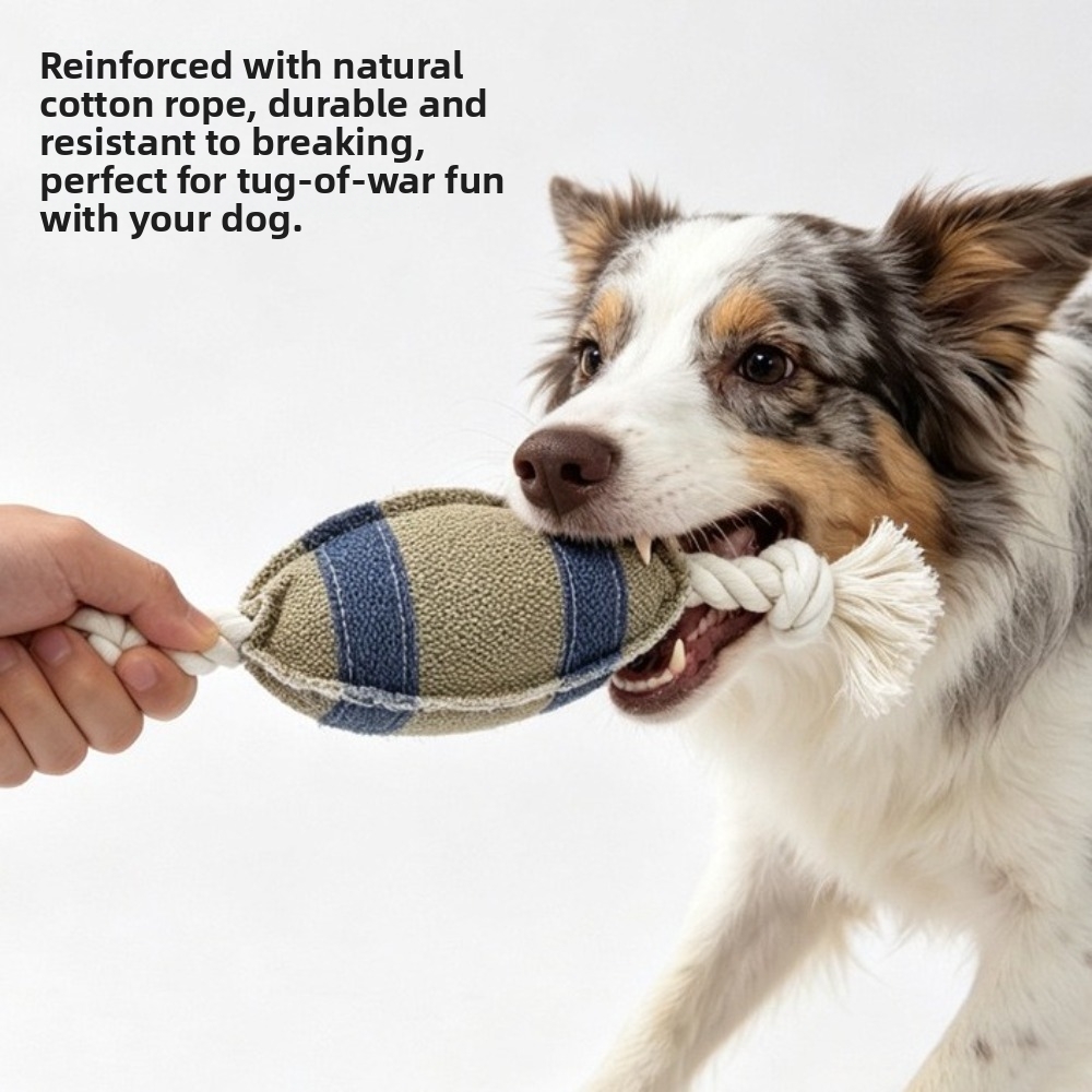 Bite Resistant Dog Chew Rugby  - đánh giá và giá Rugby Training Ball